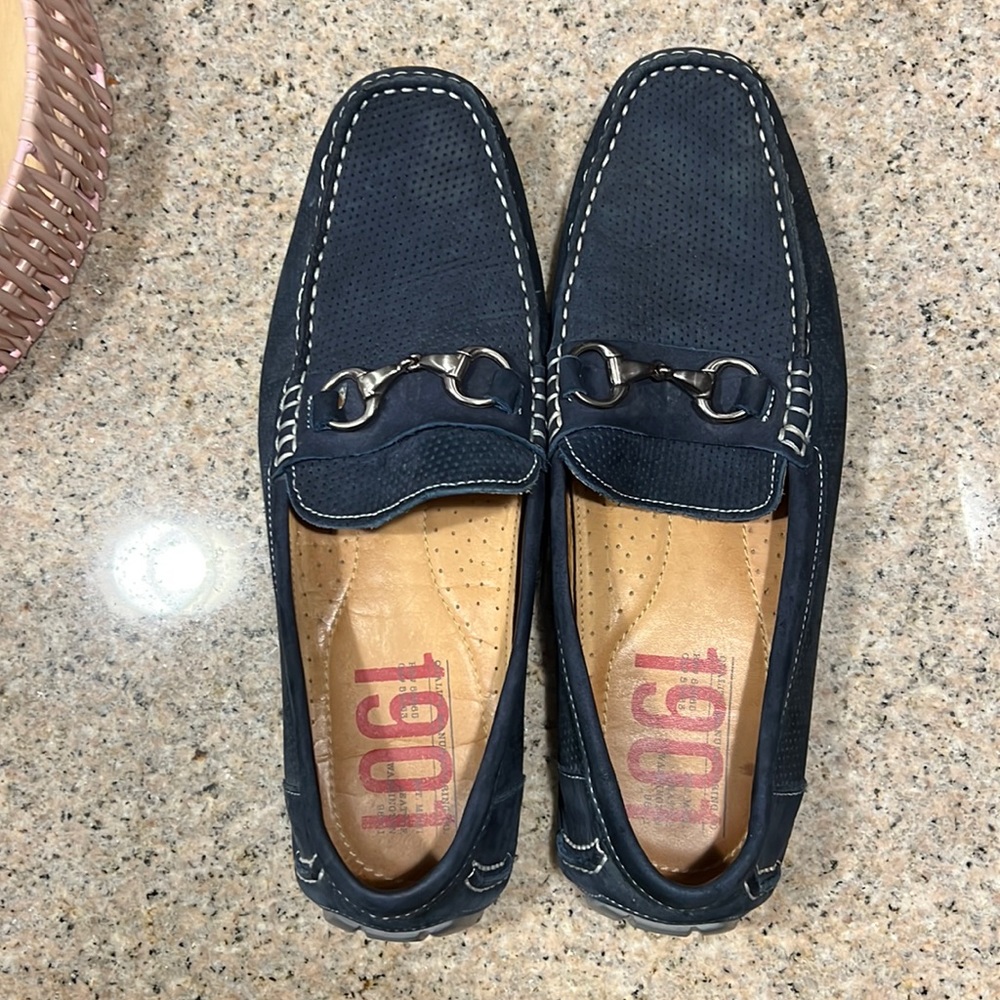 Nubuck Suede Bit Driving Loafers